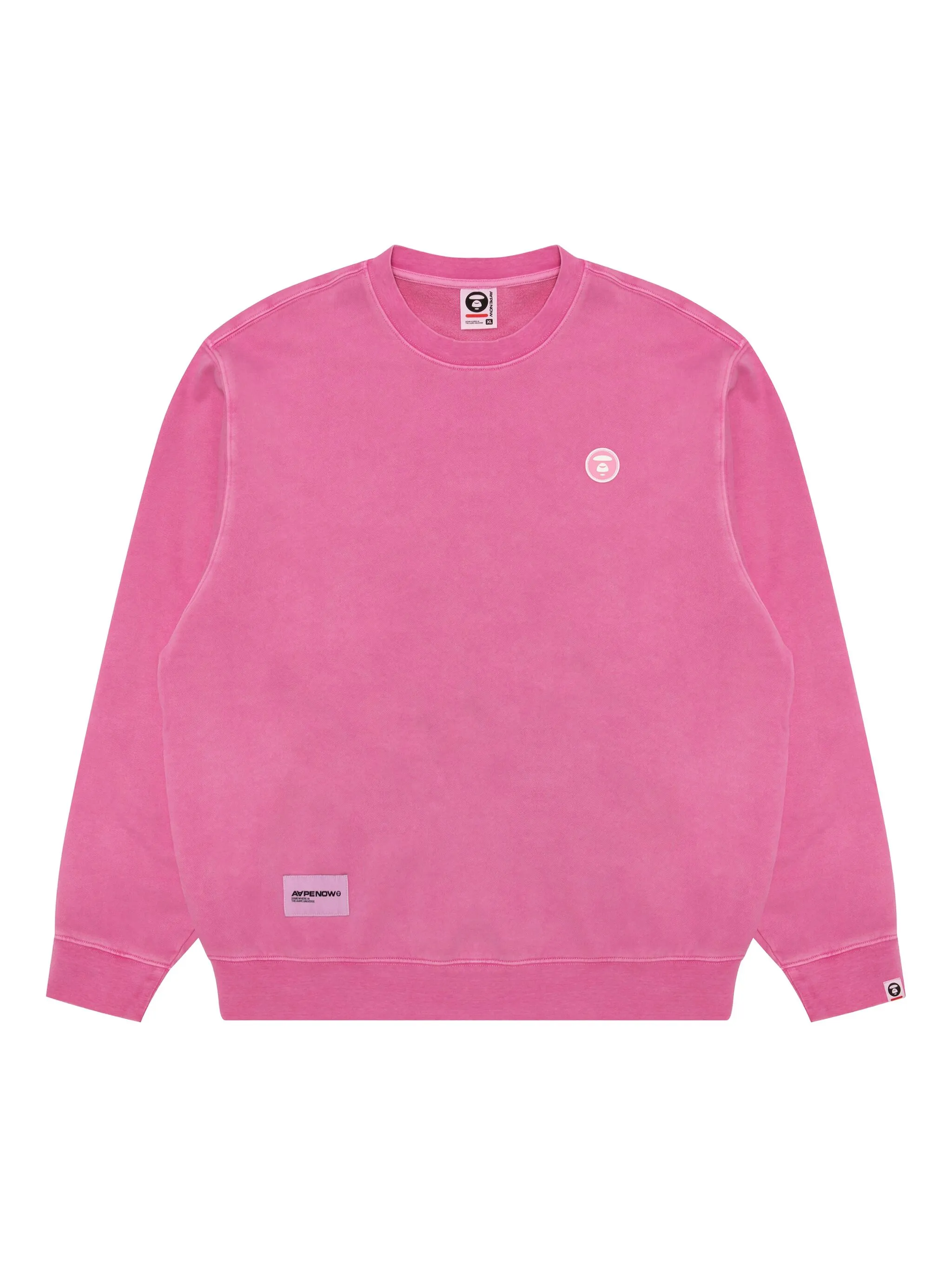 

Толстовка с логотипом Aape By A Bathing Ape, розовый