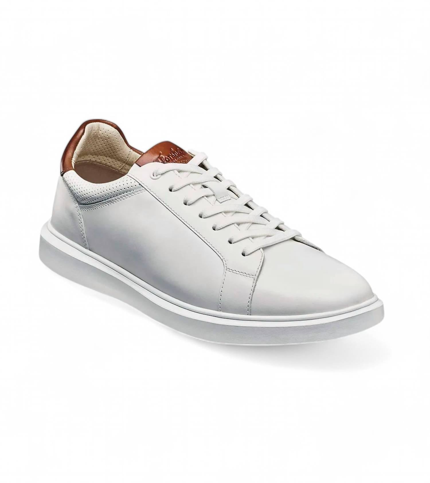

Мужские социальные кроссовки белого цвета Florsheim