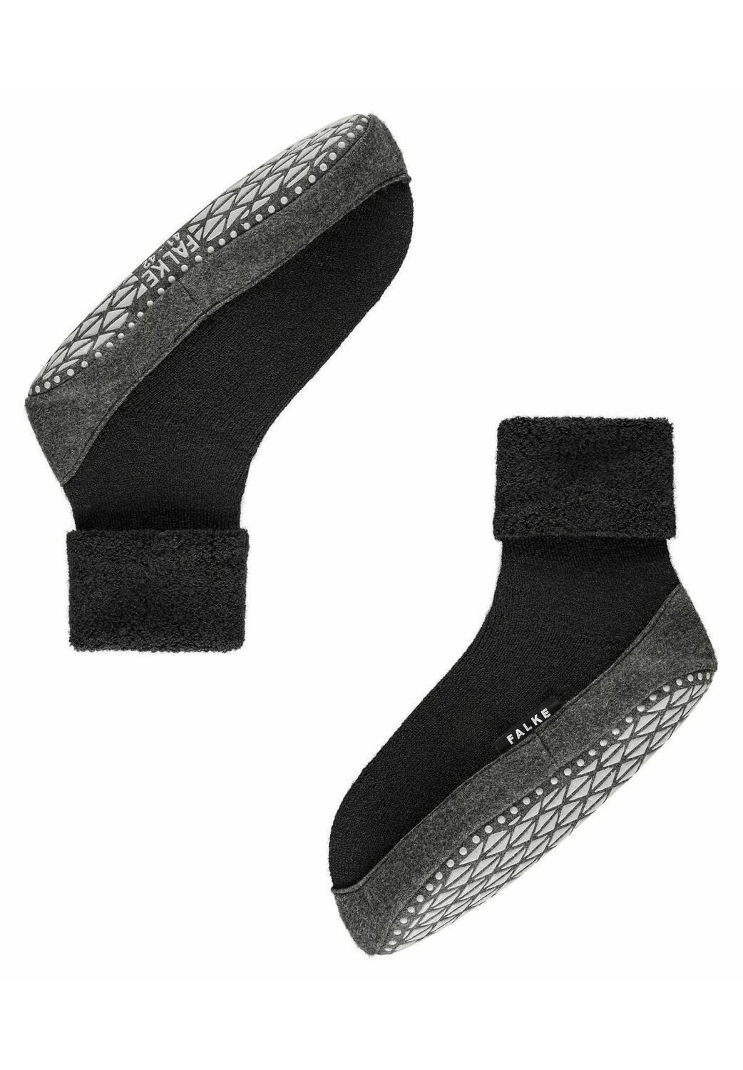 Тапочки унисекс - Cosyshoe SO CP, тапочки, противоскользящие, однотонные FALKE, черный