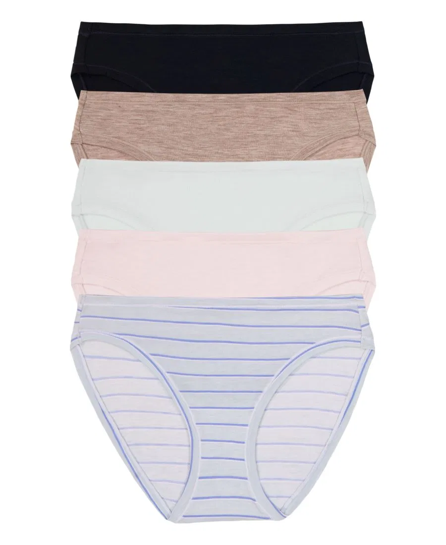Женское бикини-белье, комплект из 5 штук GAP, Poolside Blue