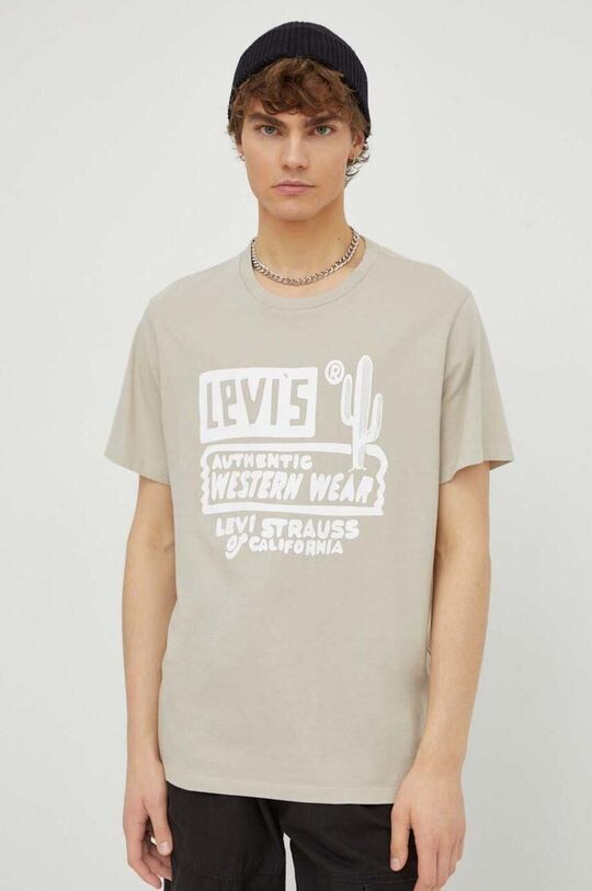 

Футболка Леви Levi's, бежевый