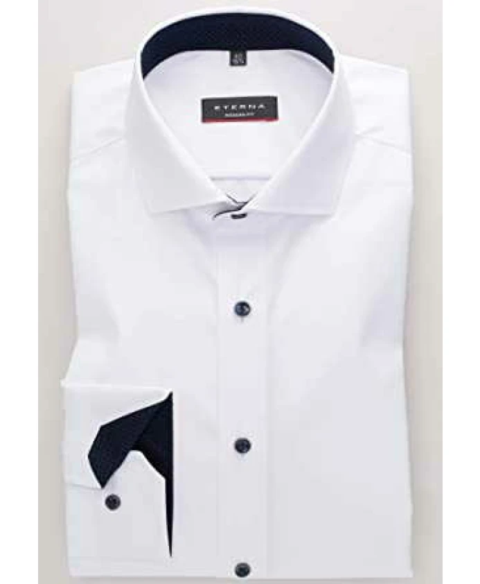 

Мужская повседневная рубашка с длинными рукавами Eterna, белый