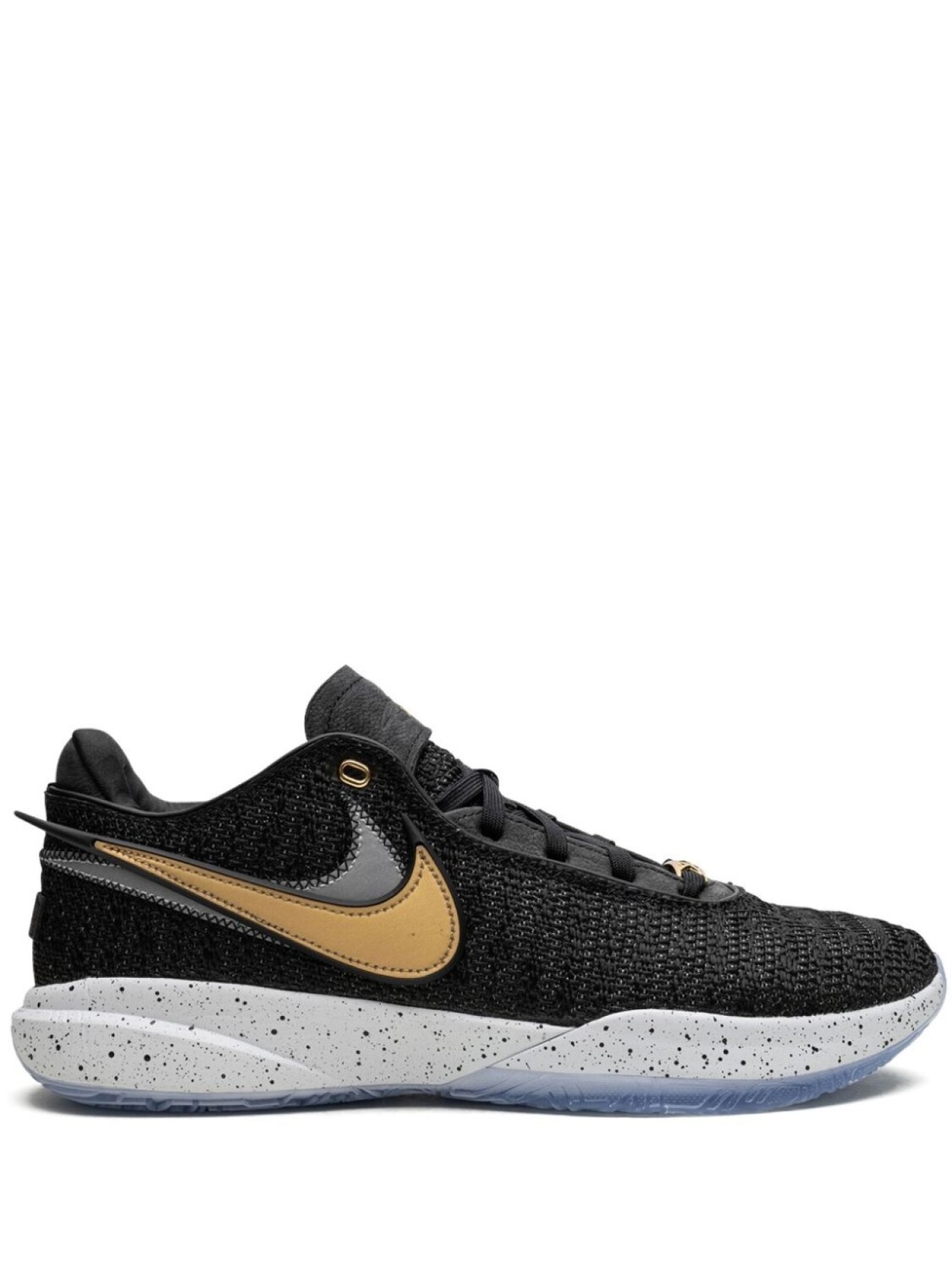 

Кроссовки LeBron 20 Black/Metallic Gold Nike, черный