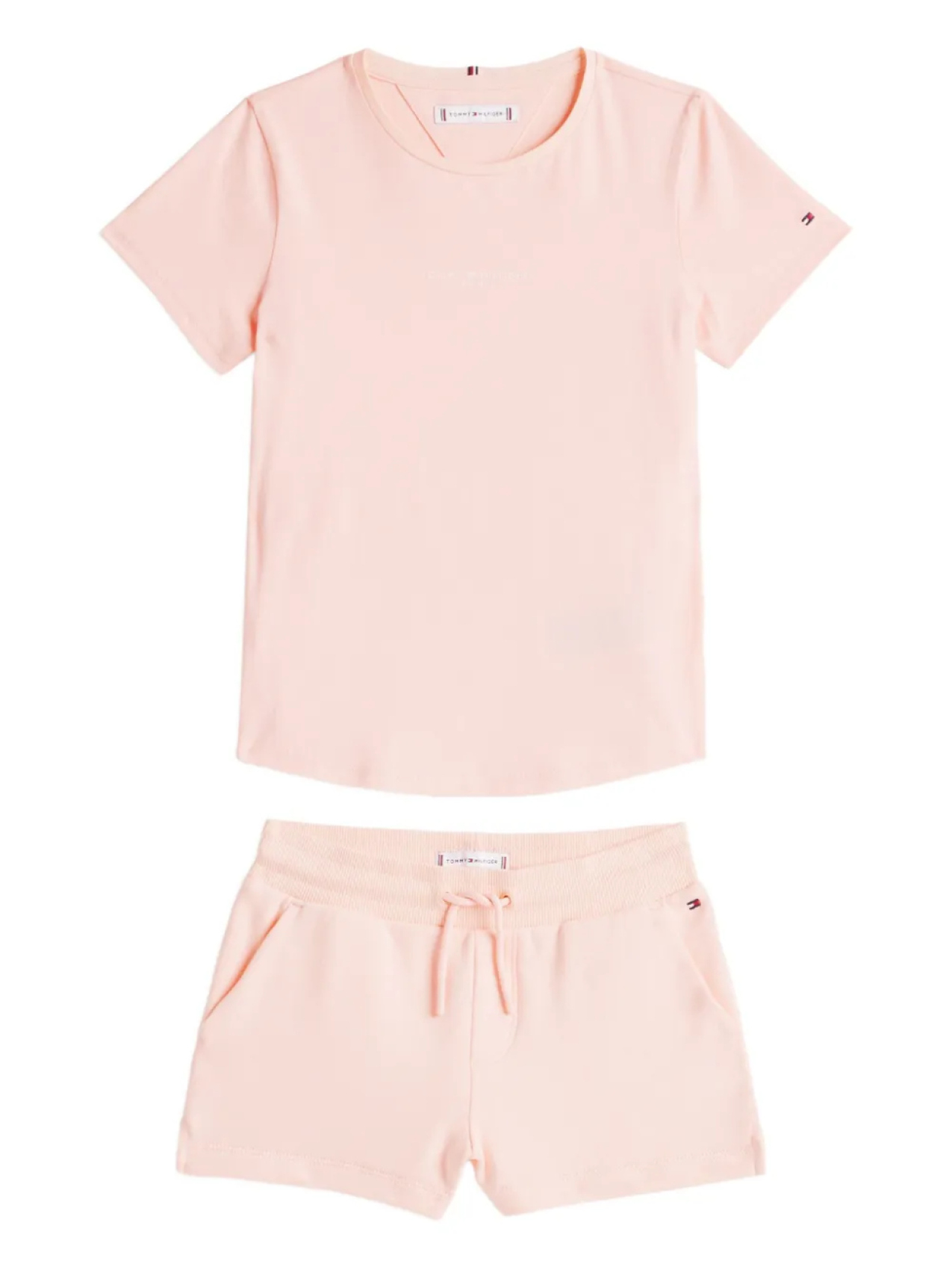 

Комплект шорт из эластичного хлопка Tommy Hilfiger Junior, розовый