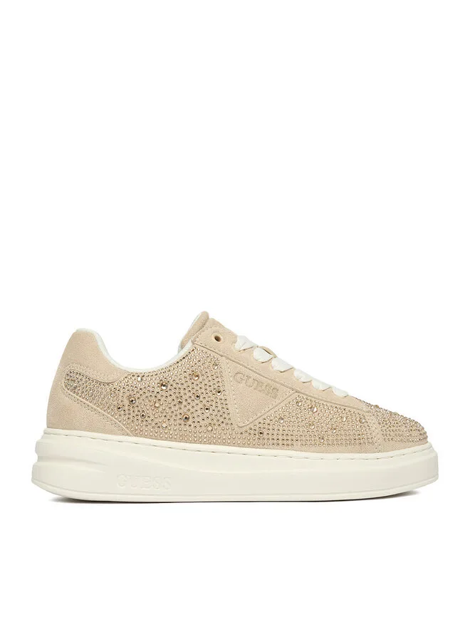 Guess Кроссовки EO-25KC1006 бежевые