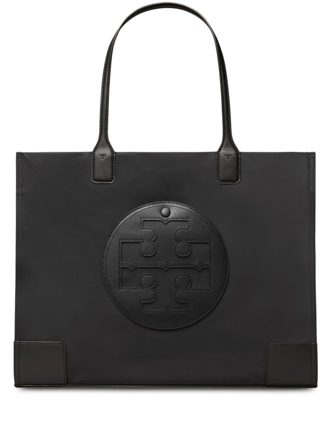 

Tory Burch сумка-тоут Ella с нашивкой-логотипом, черный