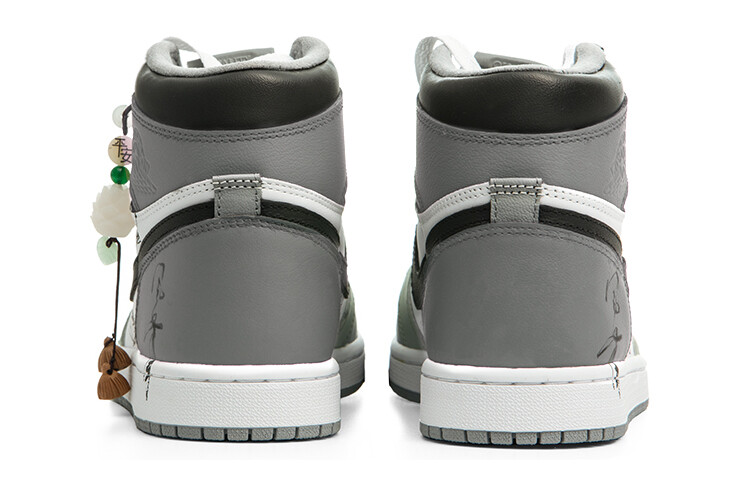 

Jordan Air Jordan 1 Баскетбольные кроссовки унисекс, Light Gray