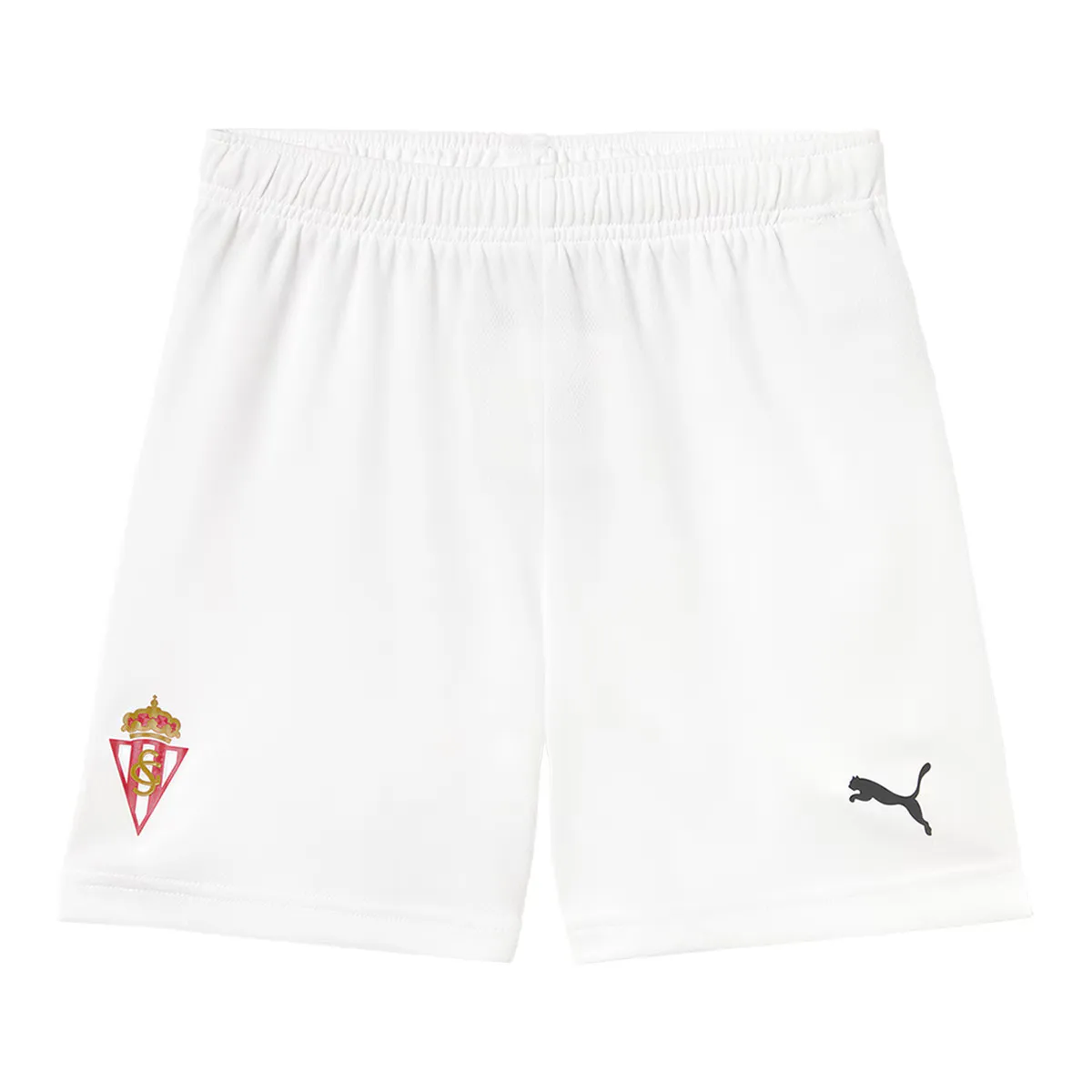 

Детские выездные шорты Puma Sporting de Gijón 2024-2025, белый