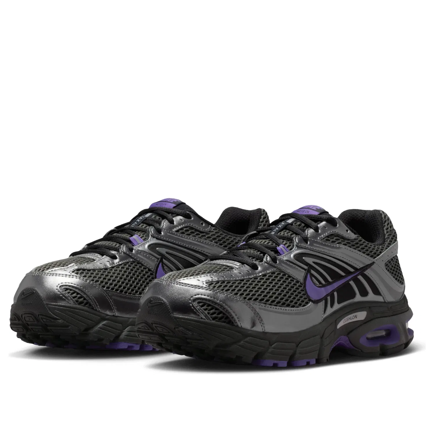 Кроссовки Nike Air Max Moto 2K 'Anthracite Black Metallic Dark Grey Wild Grape' IO9279-006, черный — фото 4