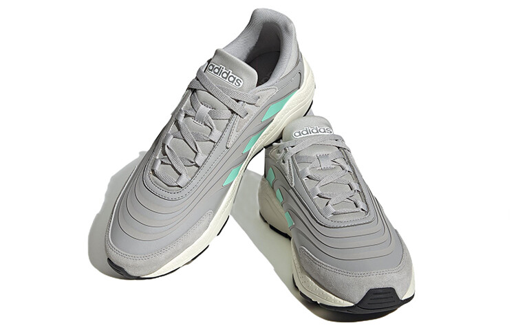Crazychaos 2.0 Кроссовки Lifestyle унисекс с низким верхом серого/сине-зеленого цвета Adidas Neo — фото 3