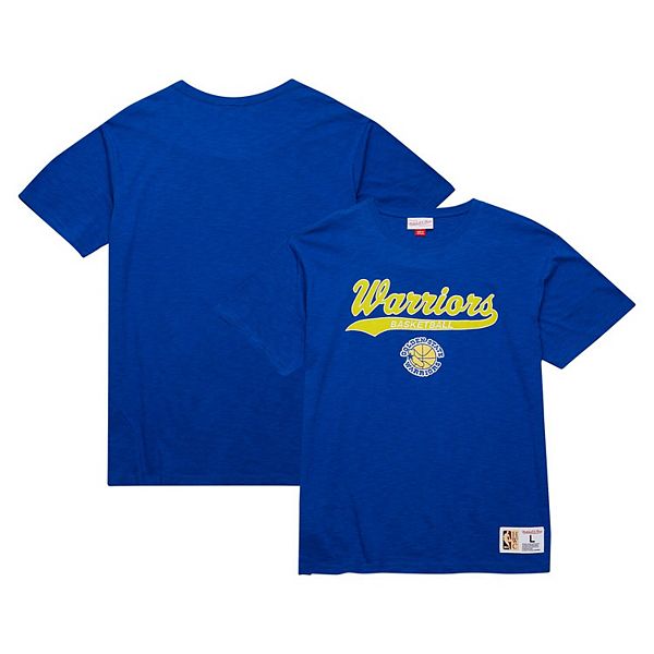 

Мужская футболка Golden State Warriors Hardwood Classics с аппликацией Mitchell & Ness