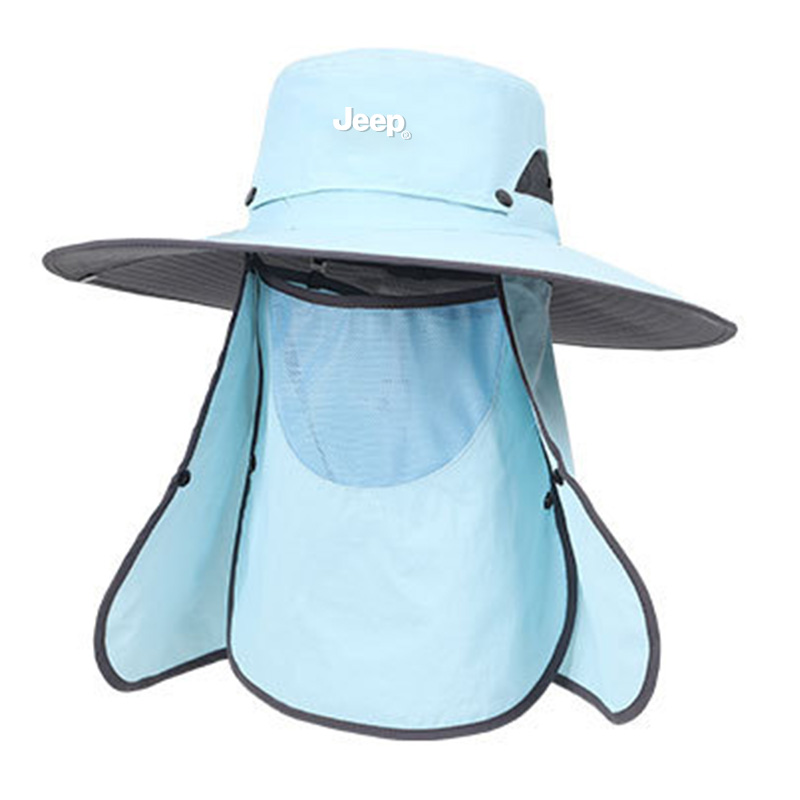 

Полиэстеровая панама Unisex Jeep, синий