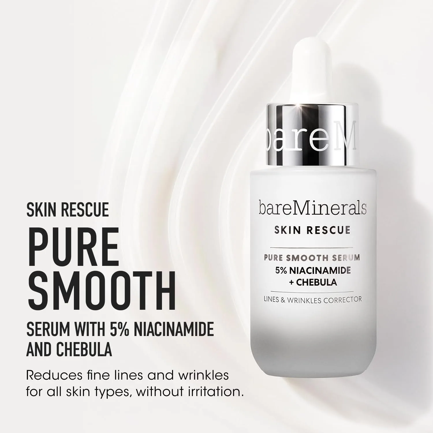 Сыворотка bareMinerals — Skin Rescue Face Serum, улучшает состояние кожи за 1 неделю, протестировано на, 30 мл — фото 2