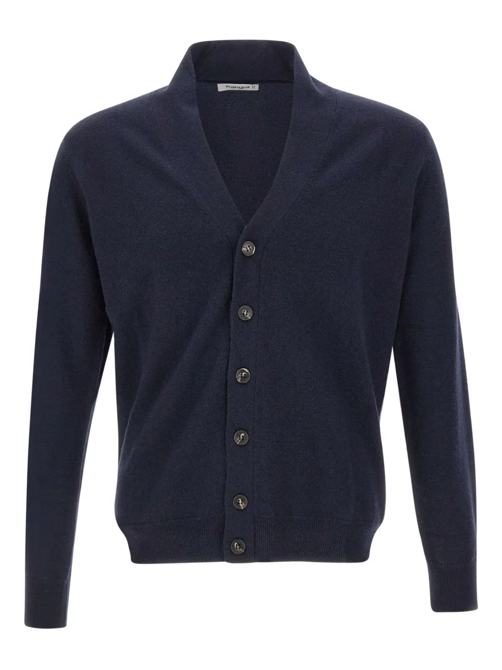 

Кардиган на пуговицах с шалевым воротником Kangra, синий
