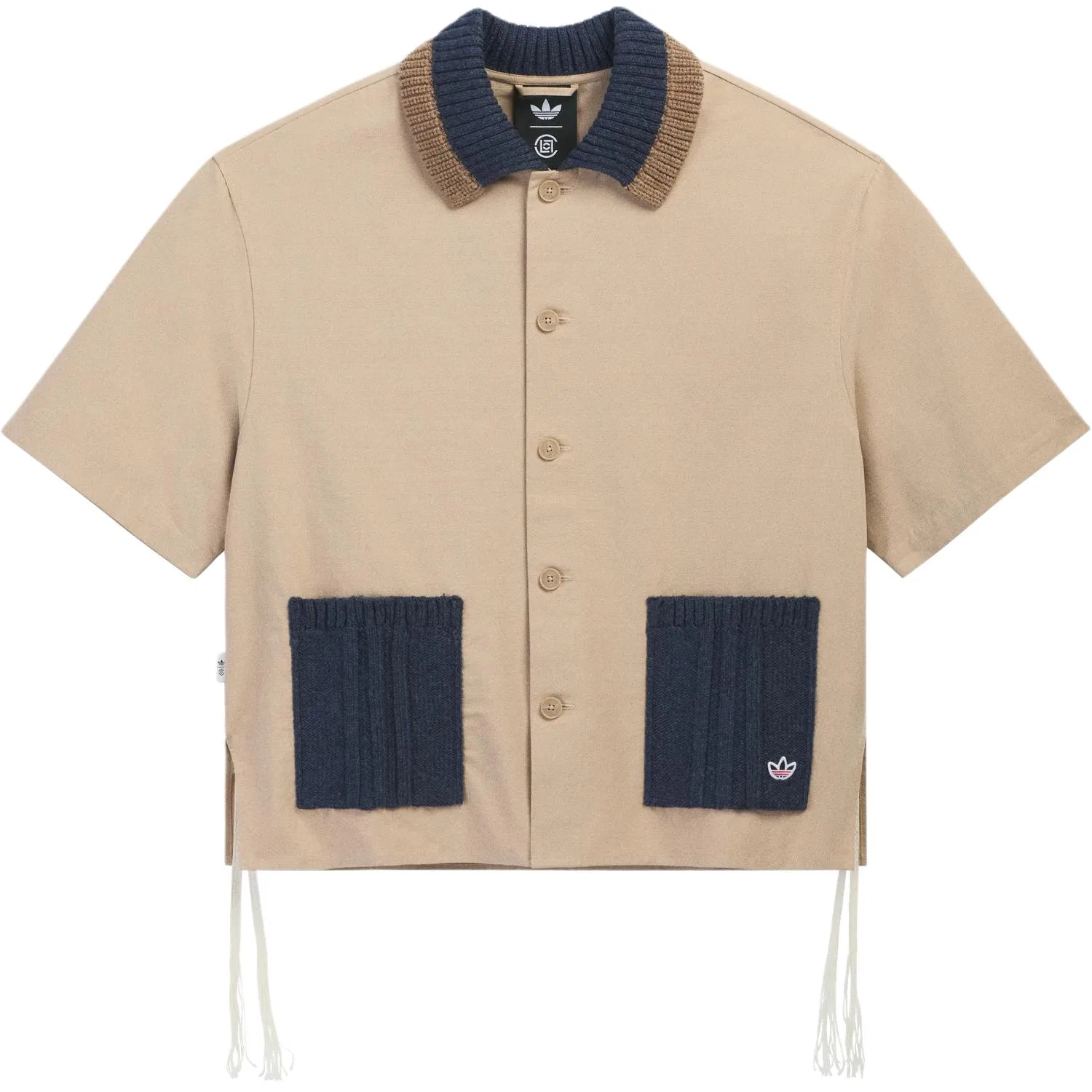 Футболка Adidas Originals CLOT By EDISON CHEN UTILITY SS Warm Sand