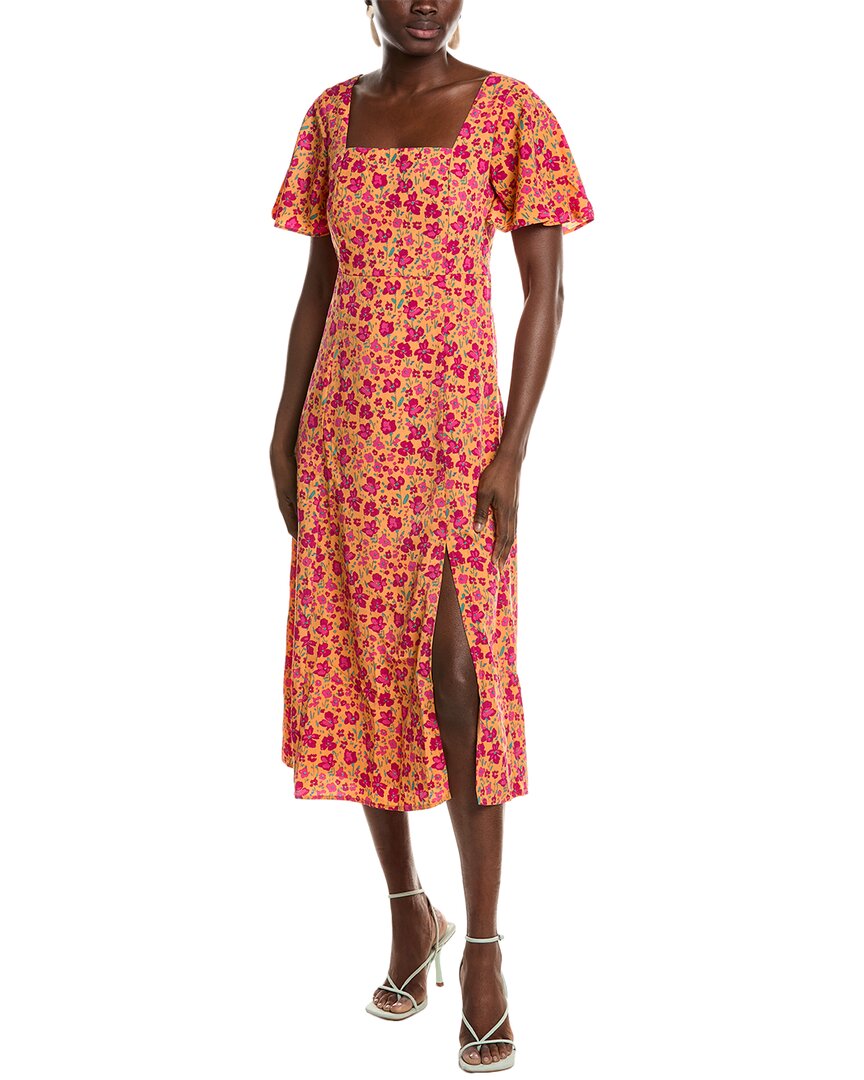 

Платье миди ANNA KAY, оранжевый