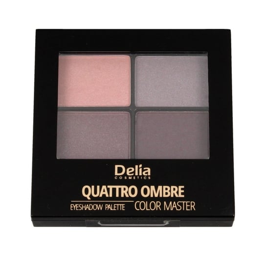 

Тени для век Quattro Ombre №402 Tasty Delia Cosmetics, Color Master, серый