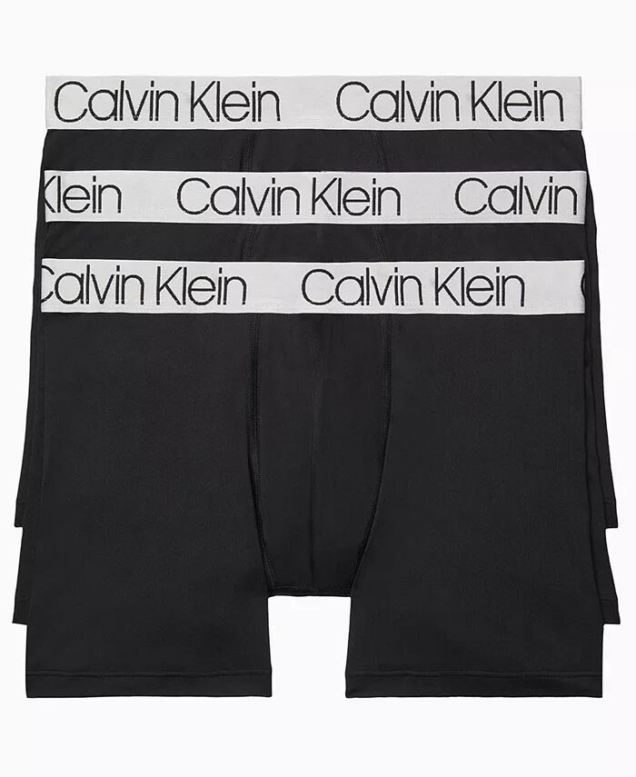 

Мужские трусы-боксеры, 3 шт Calvin Klein, черный