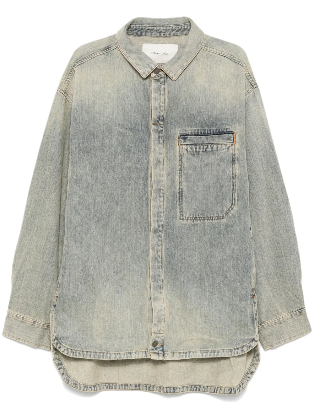 

Рубашка Herculean ENTIRE STUDIOS, синий