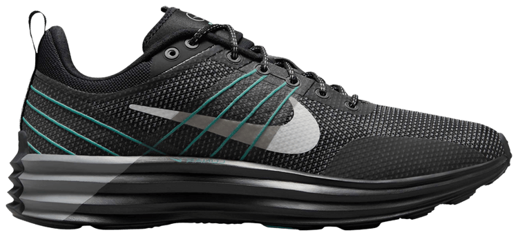 

Кроссовки Nike Lunar Roam Premium 'Black Grey Aurora Green', черный