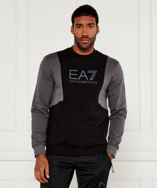 

Толстовка Regular fit Ea7, черный