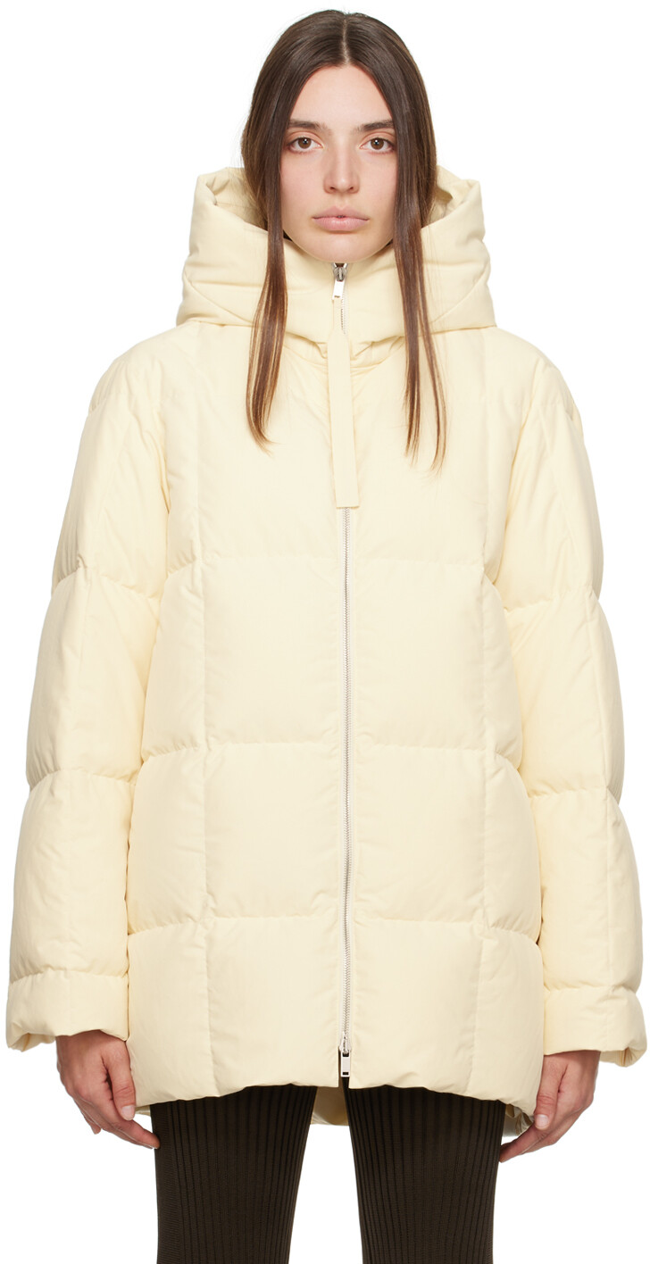

Off-White Складной пуховик Dune Jil Sander