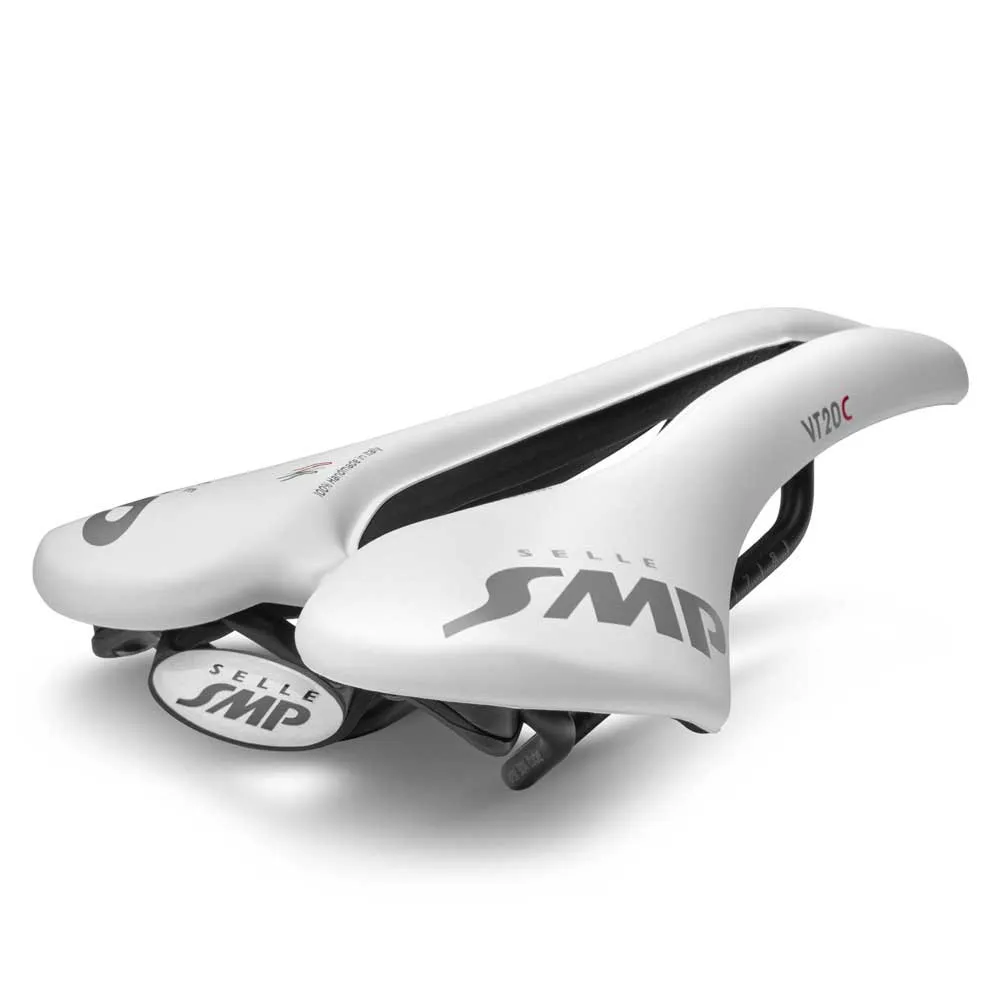 

Седло Selle SMP VT20C Carbon, белый