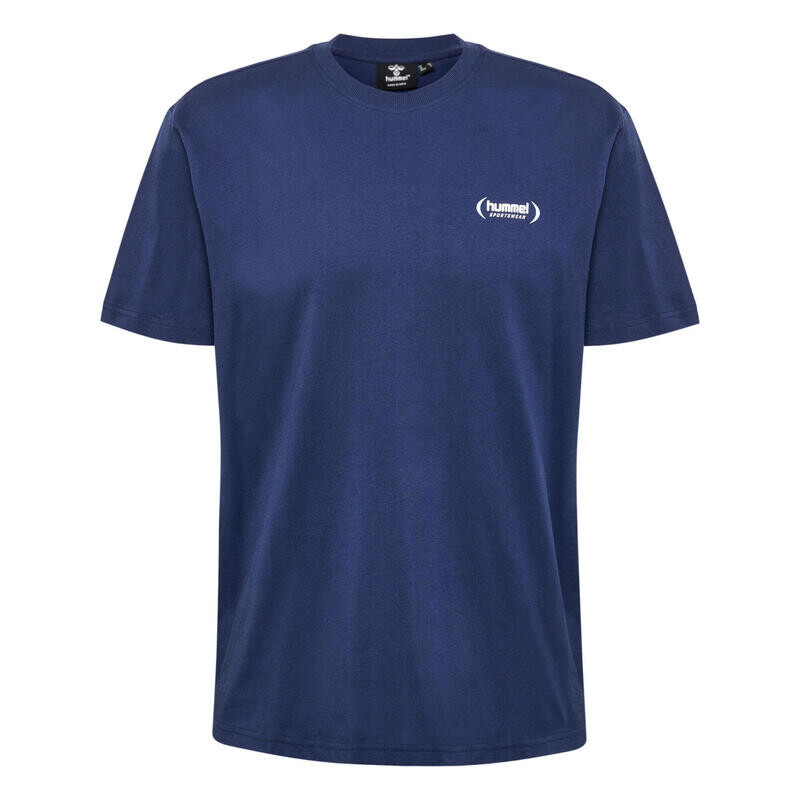 

Мужская спортивная футболка Hmlfelix Loose Tee HUMMEL, цвет blau