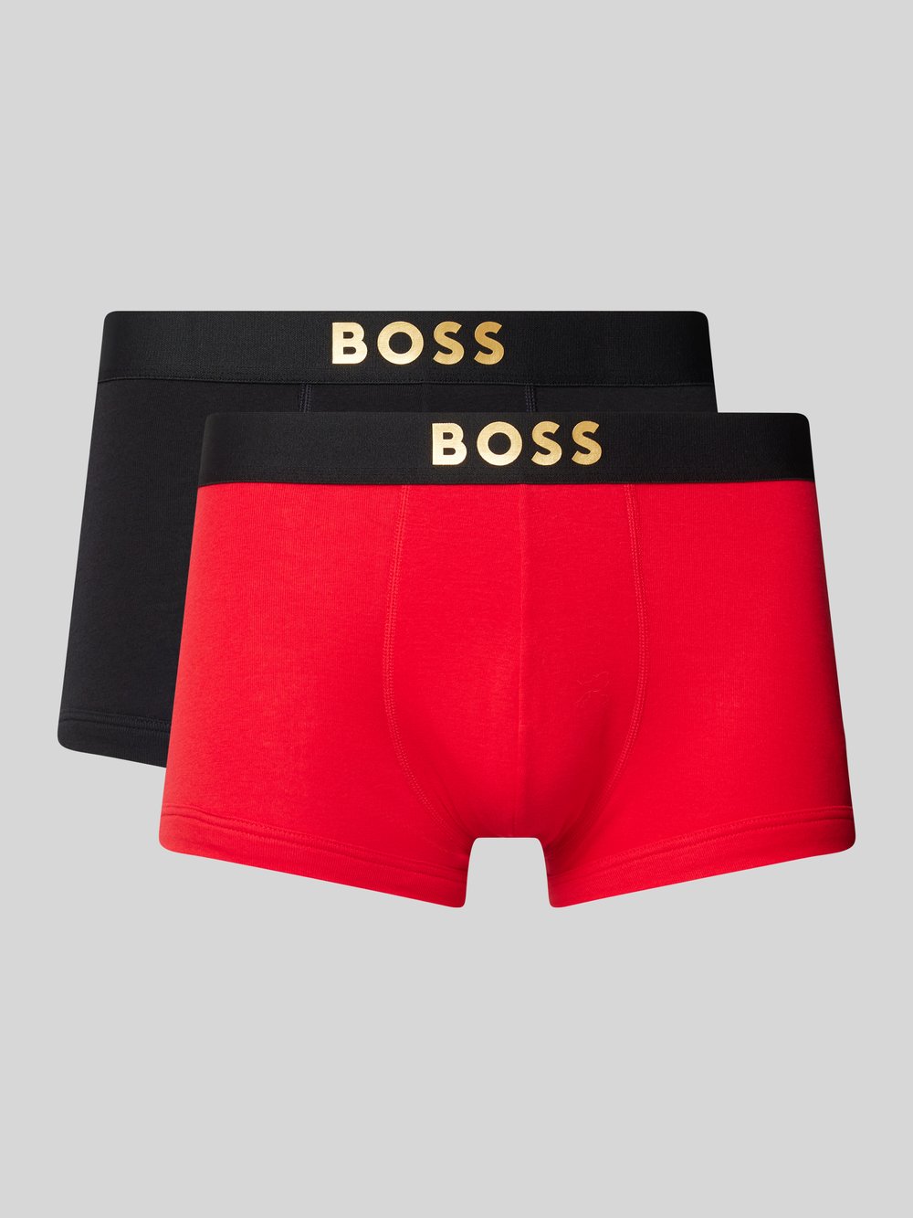 

Трусы с этикеткой в ​​упаковке по 2 шт BOSS, красный