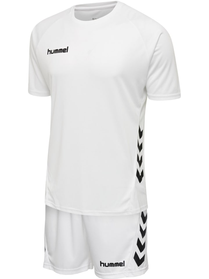 

Hummel Детский спортивный костюм белого цвета