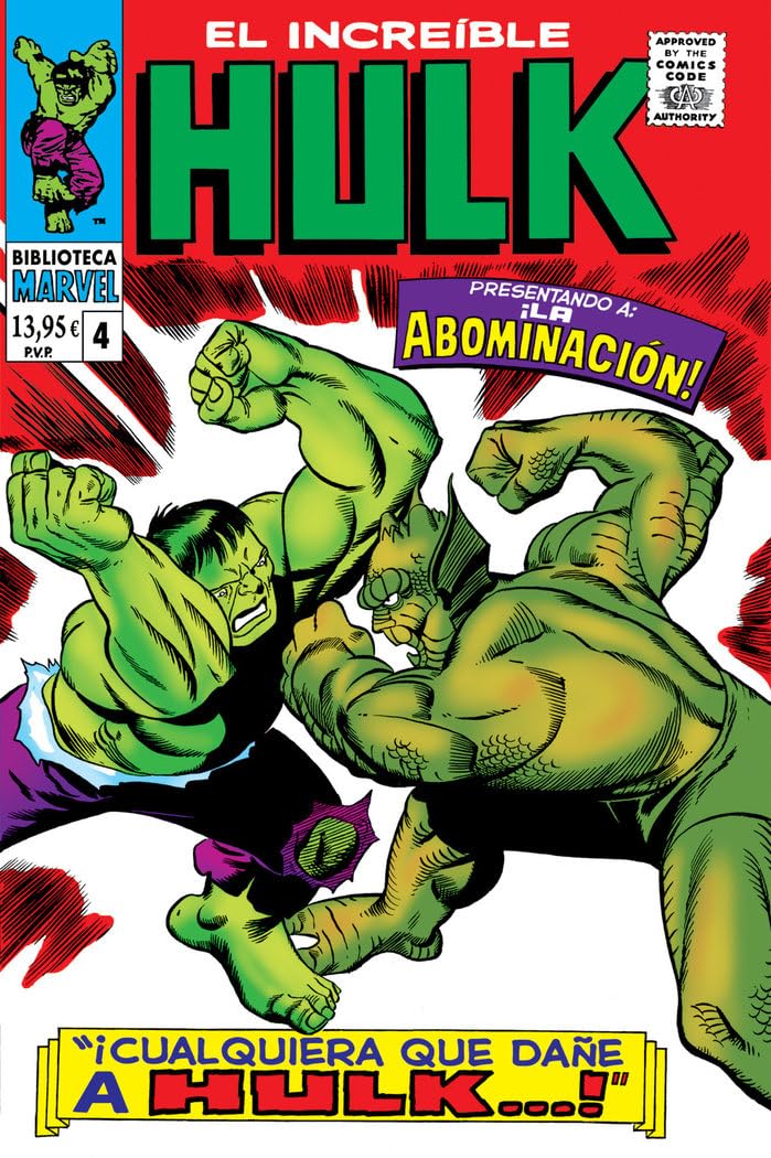 

Biblioteca marvel el increíble hulk 4. 1966-67: tales to astonish 82-92 usa (PANINI ESPAÑA S.A.)