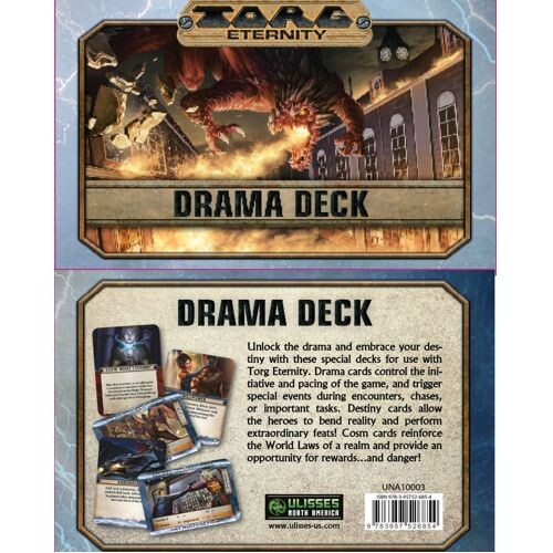 

Коллекционные карточки Torg Eternity: Drama Deck