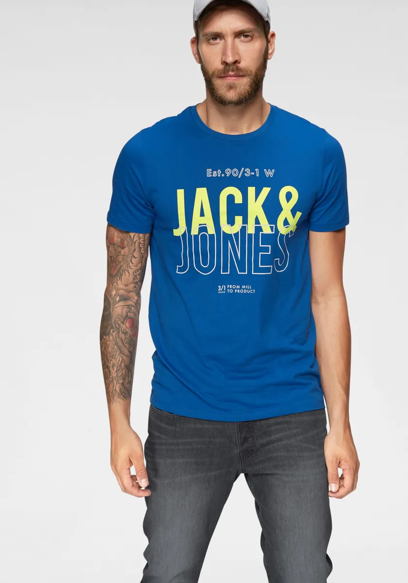 

Футболка Jack & Jones "KOMPO TEE", синий