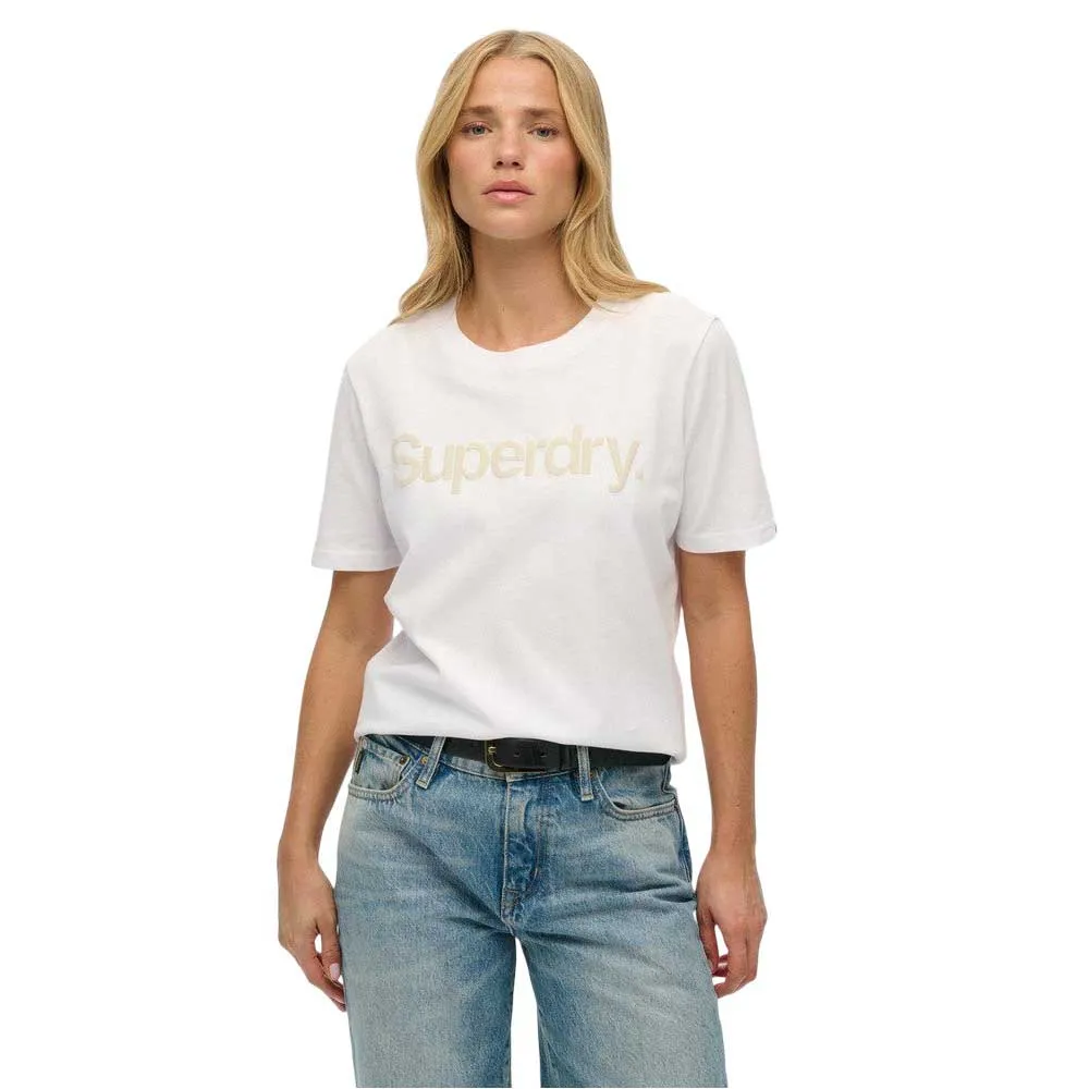 

Футболка с коротким рукавом Superdry Tonal Core, белый