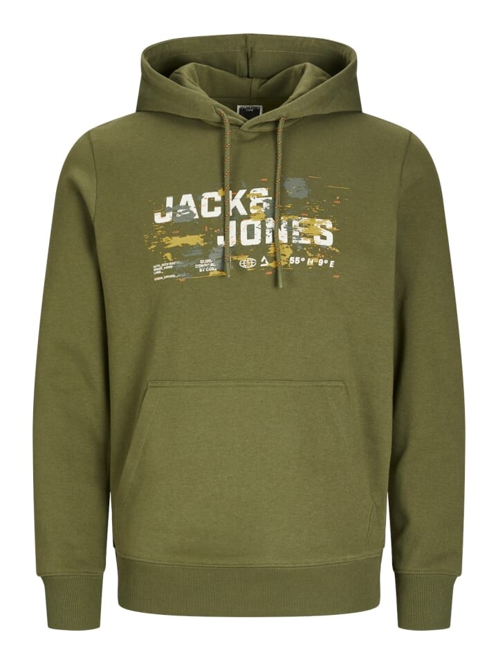 

Толстовка Jack & Jones JCOOUTDOOR LOGO, зеленый