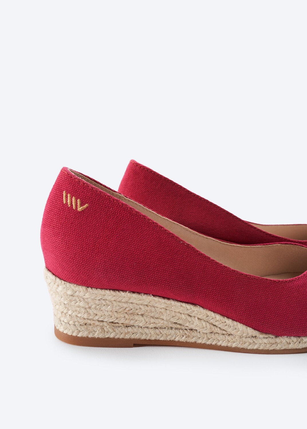 

Холщовые эспадрильи Riba Limited Edition на танкетке Viscata, цвет Cherry