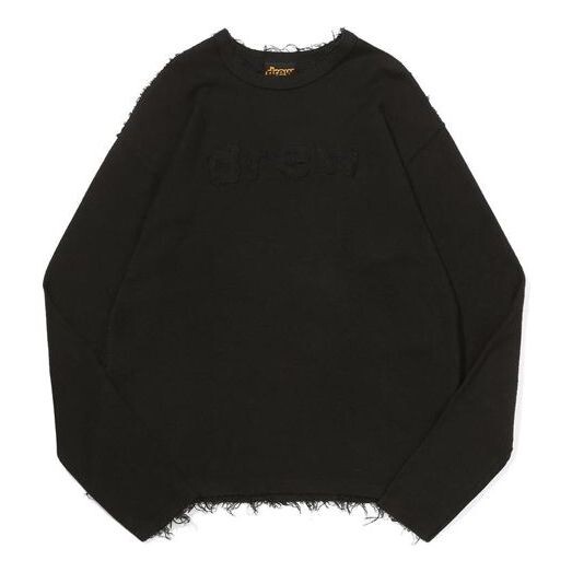 

Футболка reverse terry secret long sleeve t-shirt 'black' Drew House, черный
