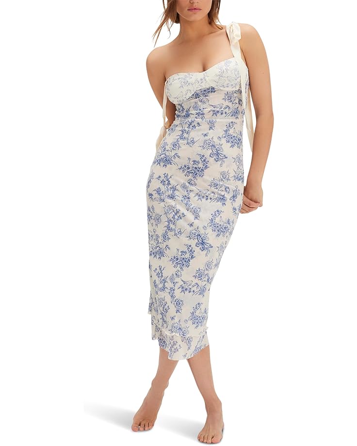 

Платье Free People Printed Got Glam Slip, цвет Toile Tea Cup Combo
