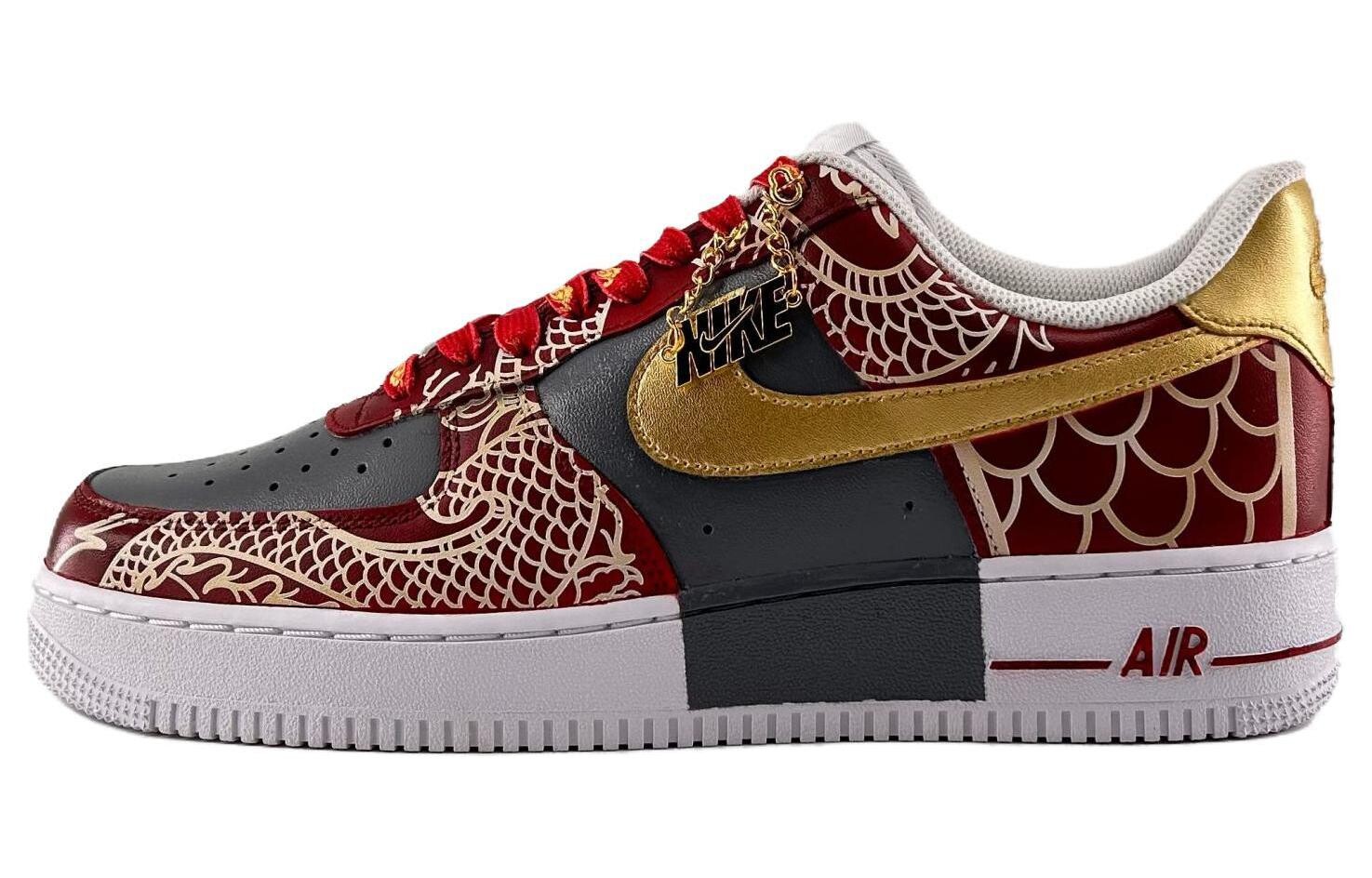 

Кроссовки Air Force 1 для скейтбординга мужские, низкие, красный Nike