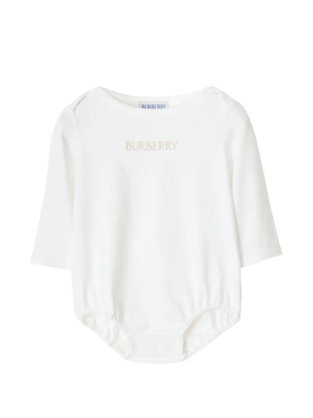 Комбинезон в клетку Burberry Kids, нейтральный
