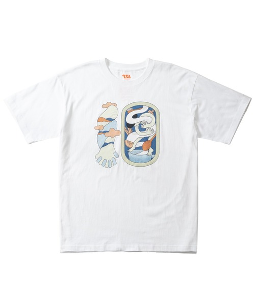 

TXA Футболка с короткими рукавами Yu Mori, белая, Белый, TXA Футболка с короткими рукавами Yu Mori, белая