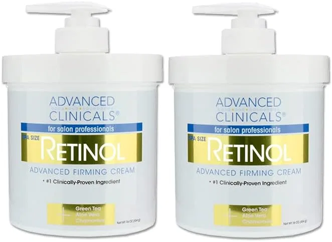 Лосьон ретиноловый Advanced Clinicals, набор 2 шт, 454 г Generic