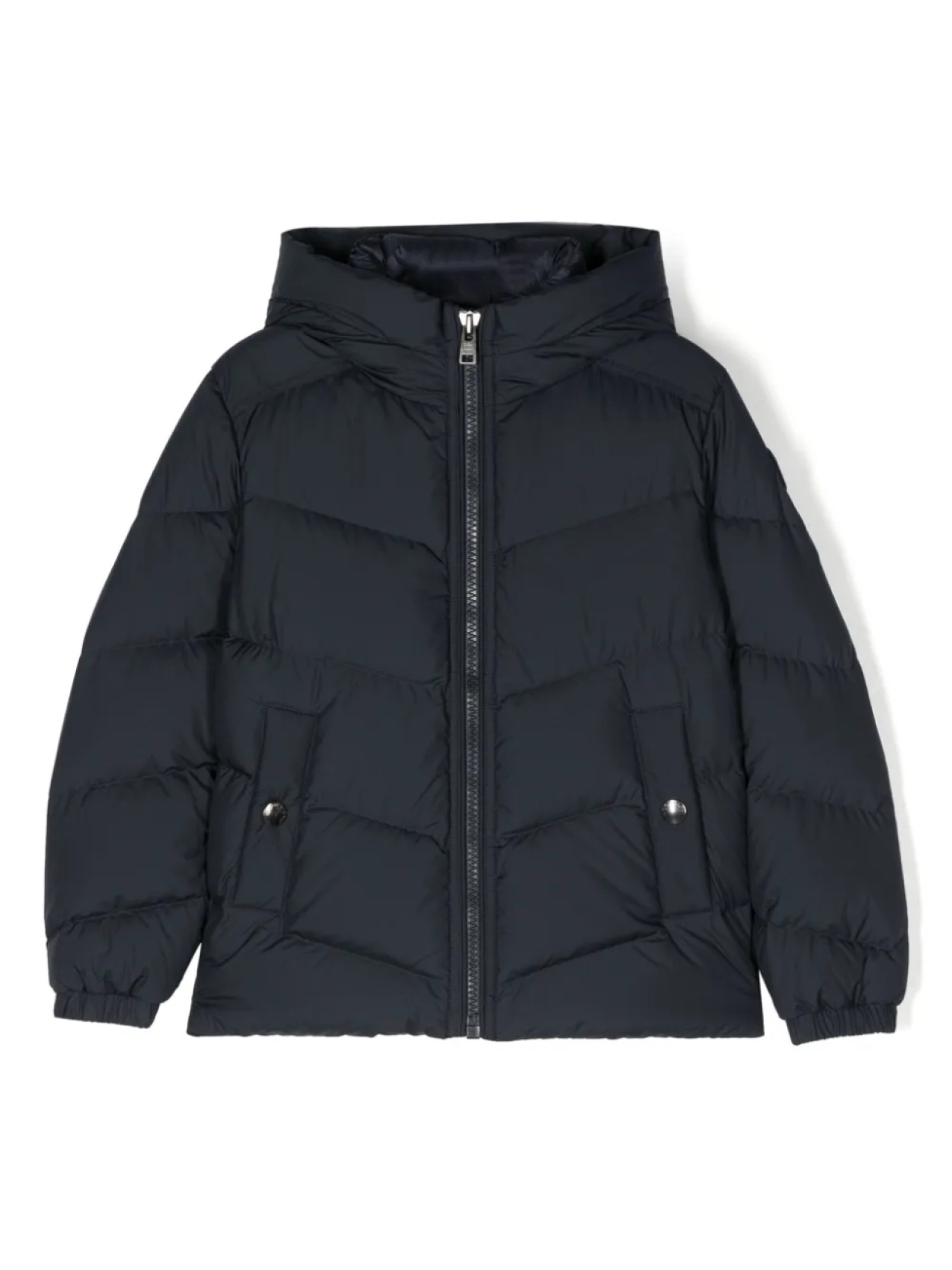 

Пуховик Authentic с капюшоном Woolrich Kids, синий