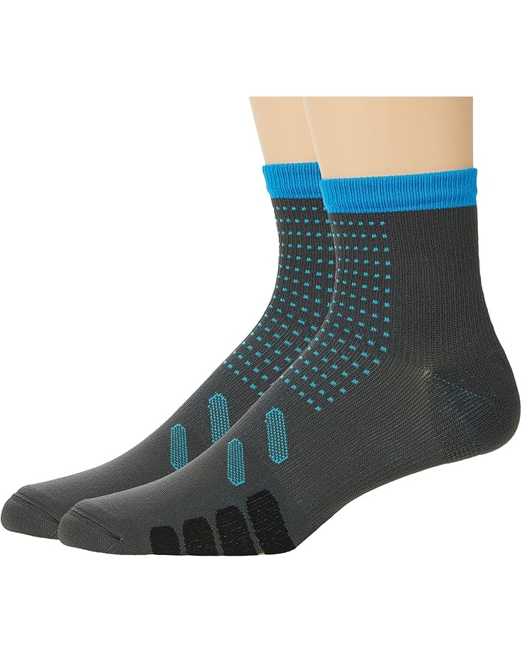 

Носки Eurosock Bike Quarter Compression 2-Pack, угольный