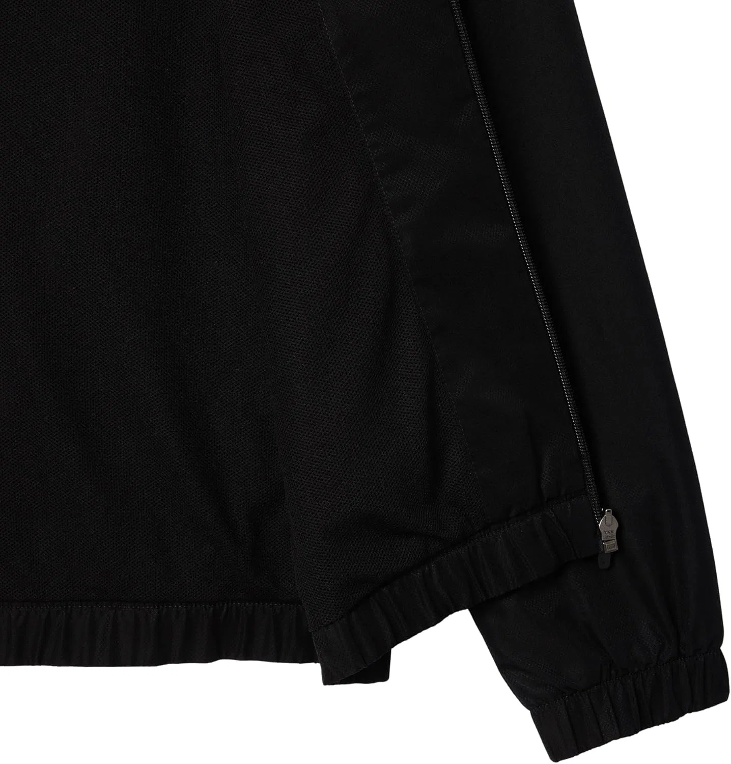Спортивная куртка Lacoste, водонепроницаемая, цвет Black — фото 3