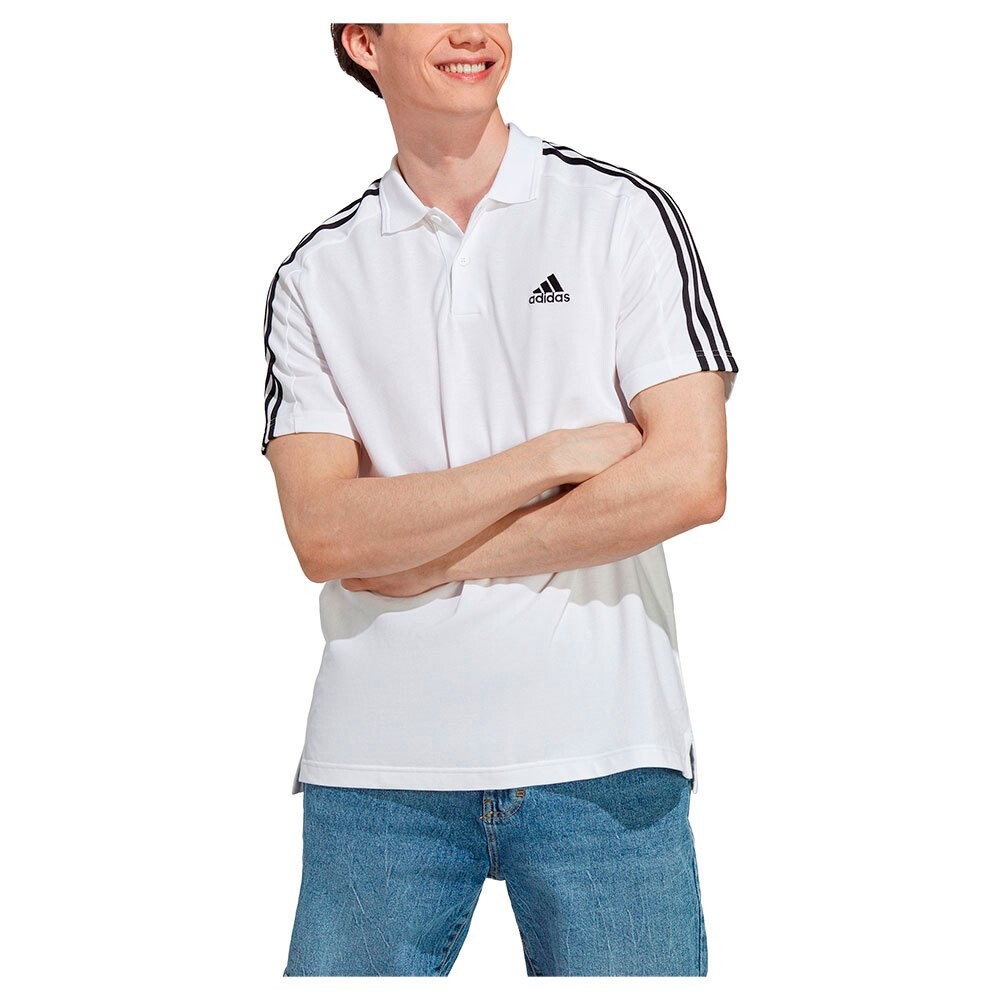 

Поло с коротким рукавом adidas Sportswear 3S Pique Ps, белый