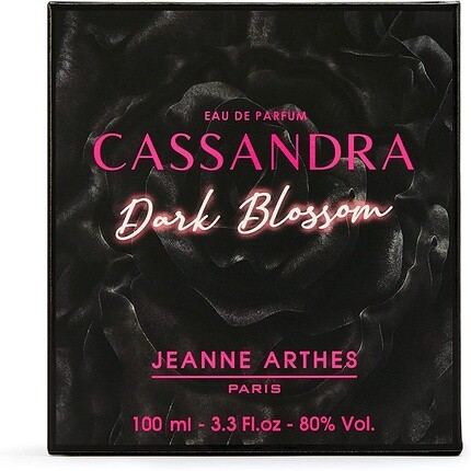 Jeanne Arthes Cassandra Dark Blossom Eau De Parfum For Women Made In France 100ml — фото 3
