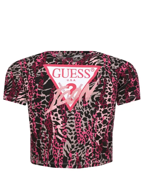 

Футболка Regular fit Guess, розовый