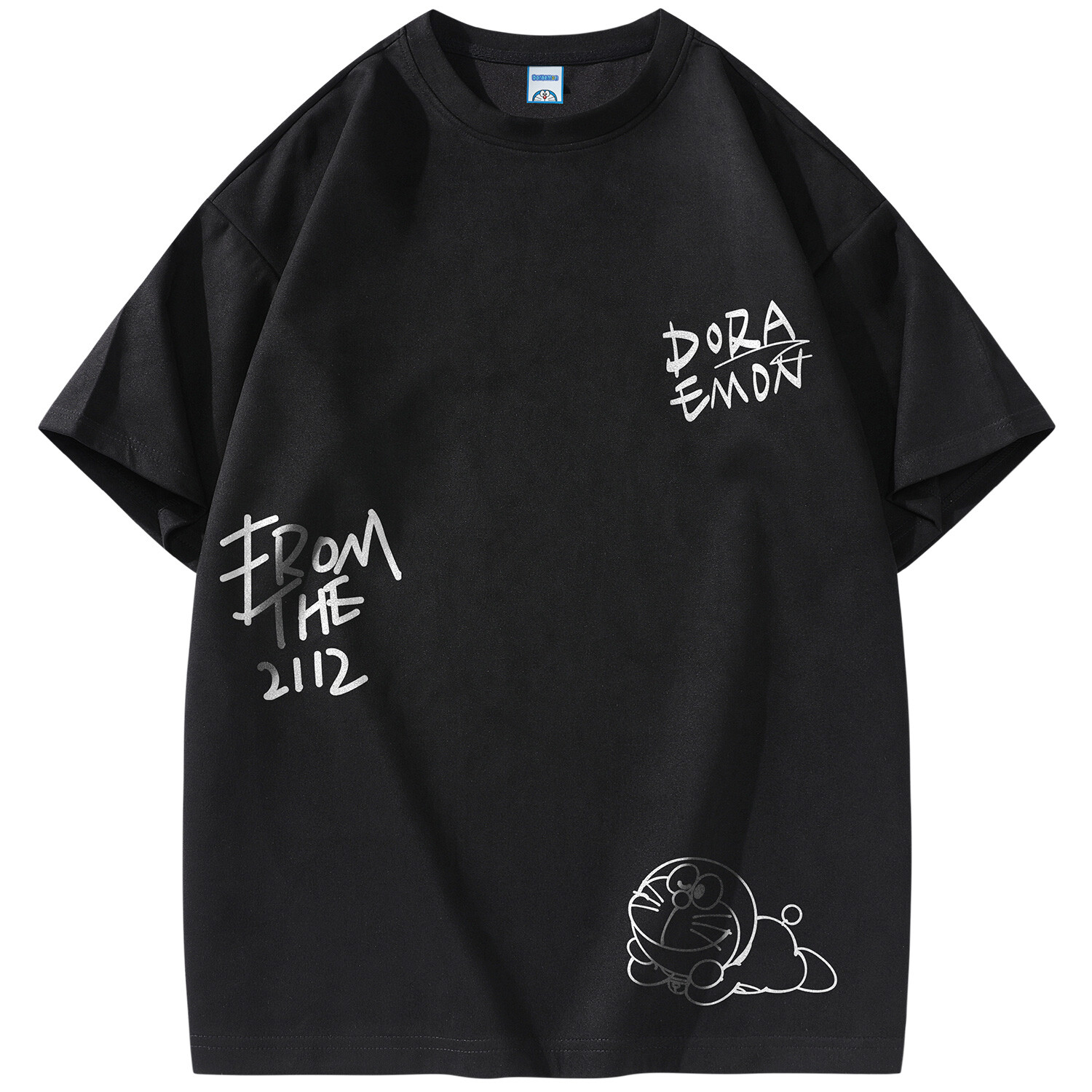 

Футболка унисекс Doraemon, Светло-зеленый