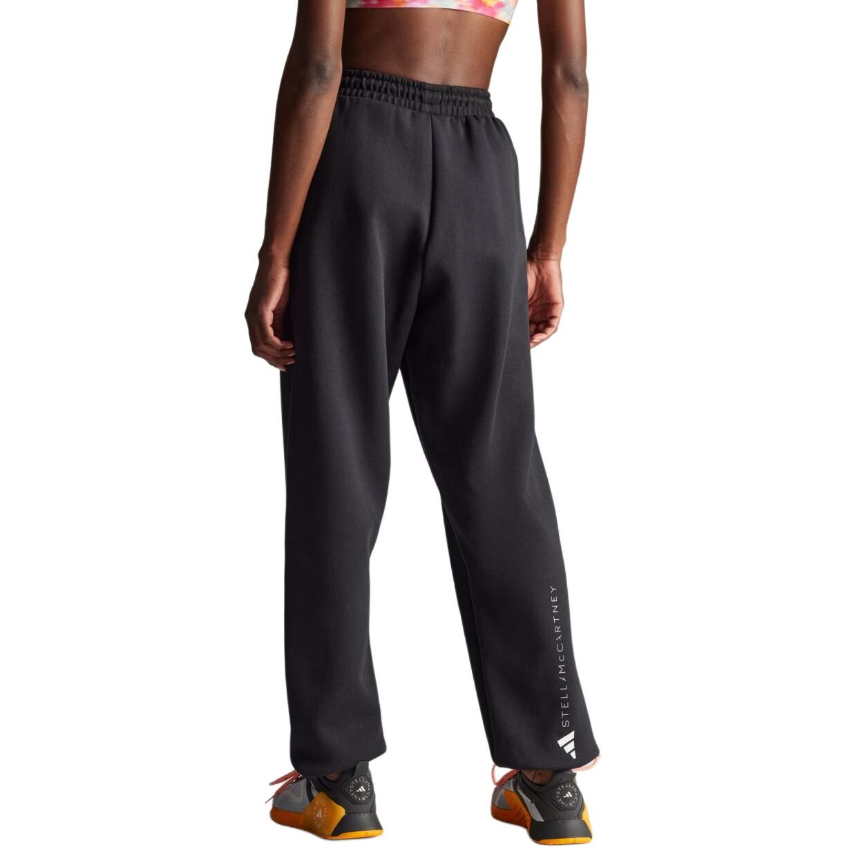 Трикотажные спортивные штаны Stella McCartney Collaboration, женские, черные Adidas — фото 3